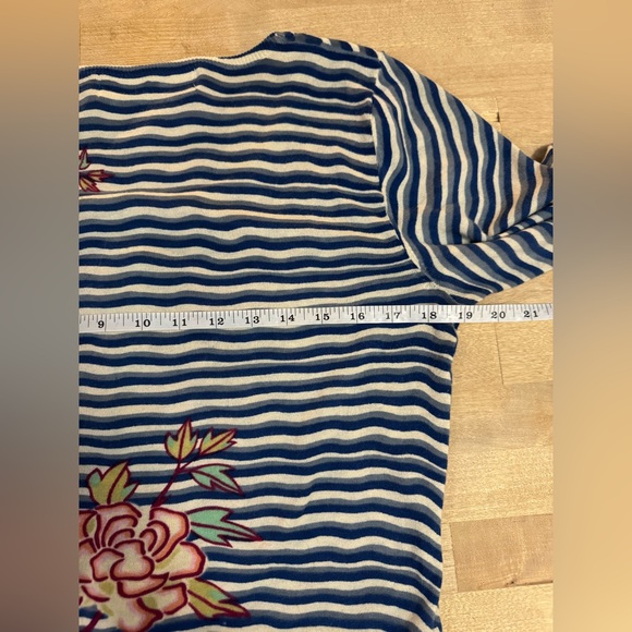 Sparrow Anthropologie striped floral cardigan - Picture 10 of 10